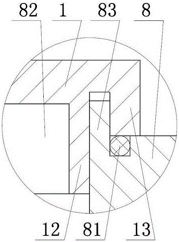 Device for detecting valve opening in-place of gas meter based on photoelectric reflection technology