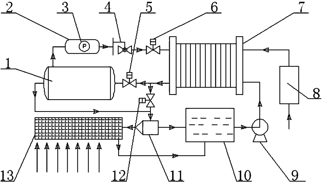 High-specific-energy aeronautical fuel cell power generation apparatus and control method thereof