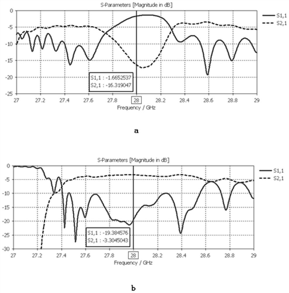 Bidirectional beam forming leaky-wave antenna and power divider loaded antenna assembly