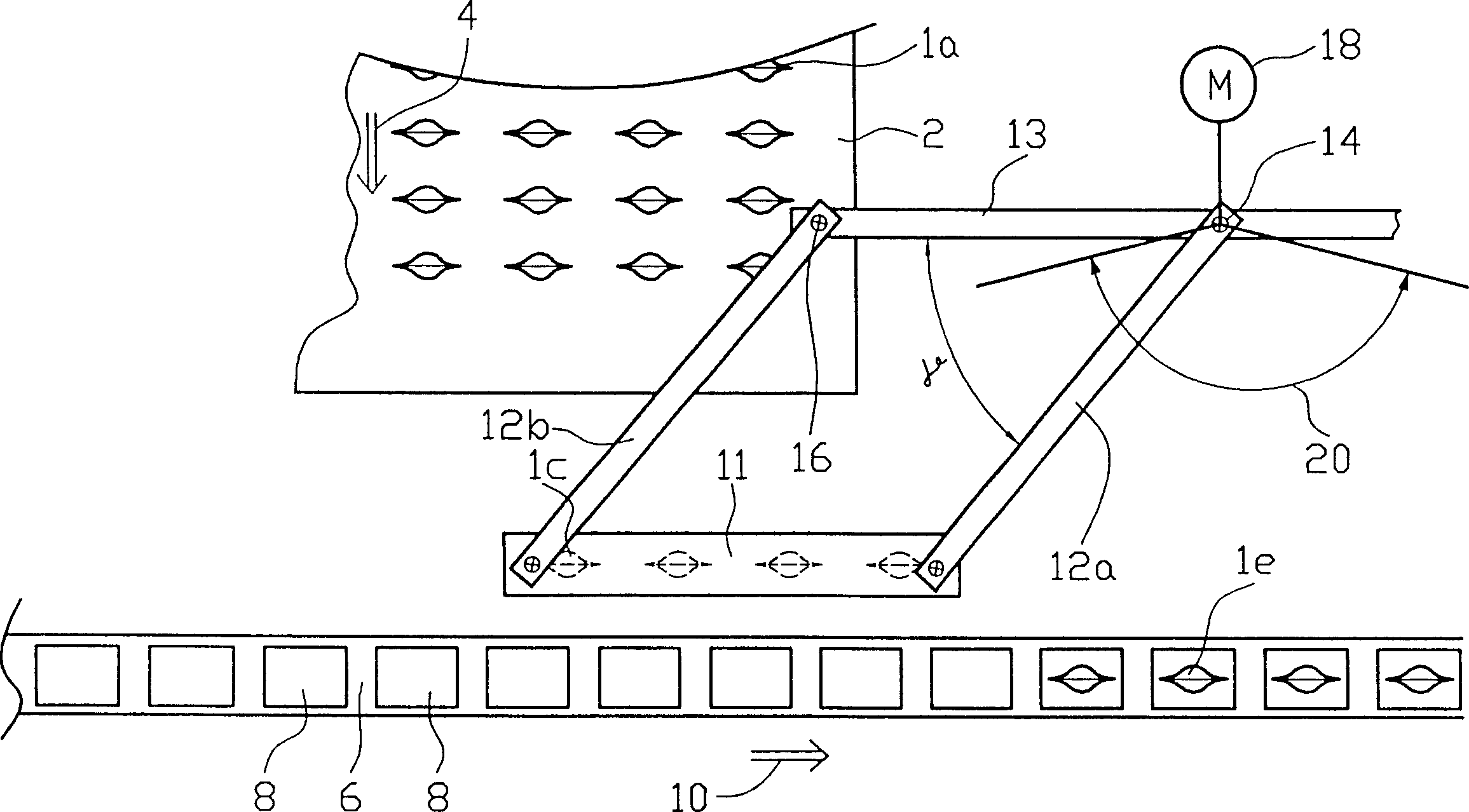 Transport devices and methods for film bags