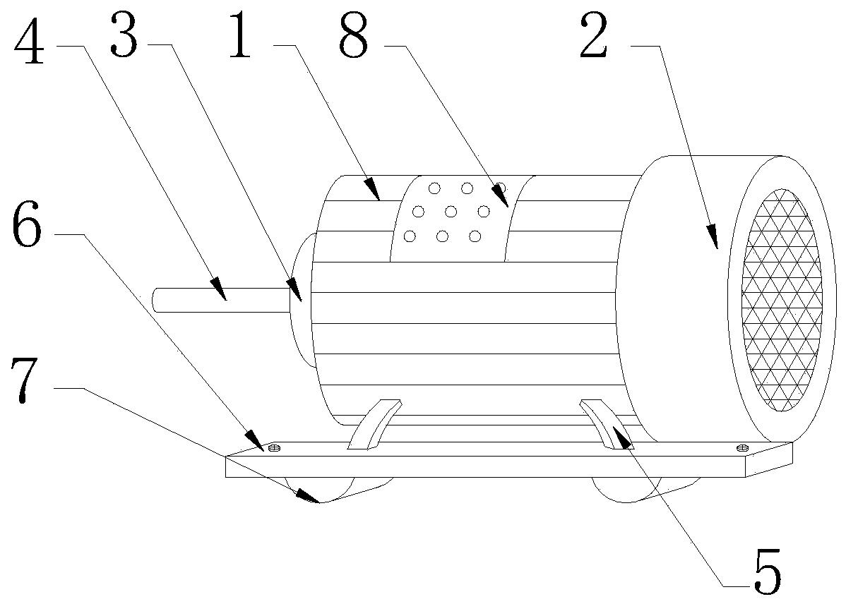 Generator convenient for thermal dissipation