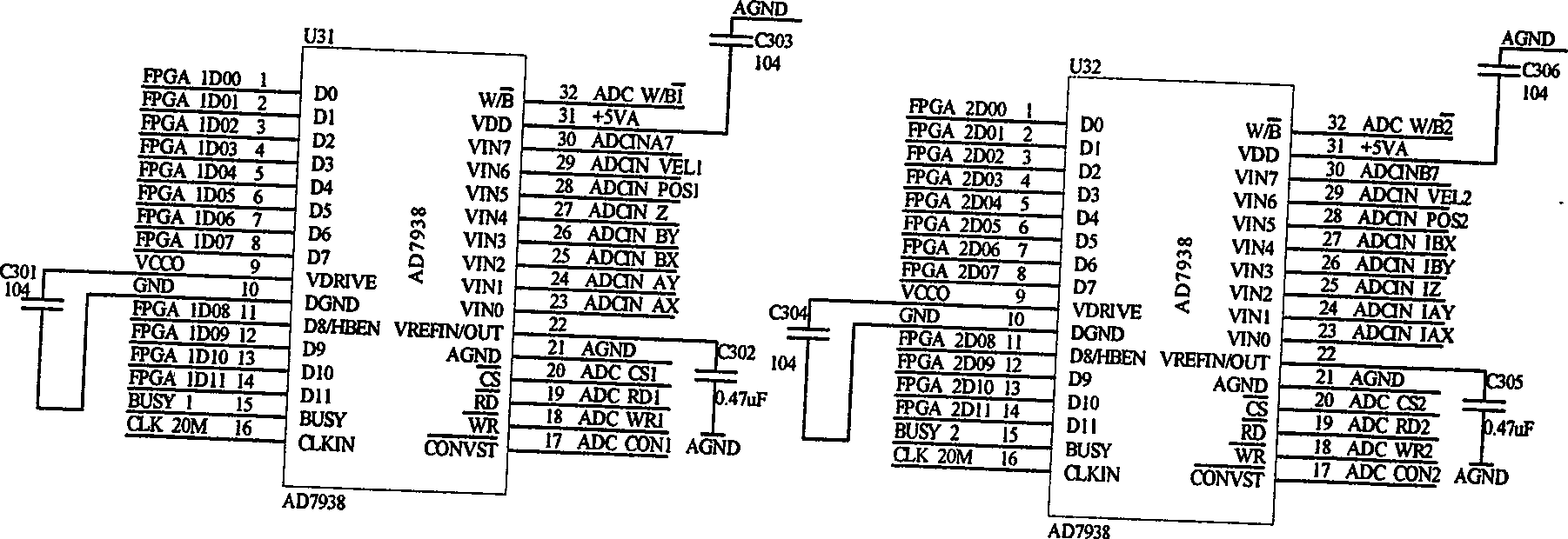 High-precision magnetic bearing axial control method based on interference observer