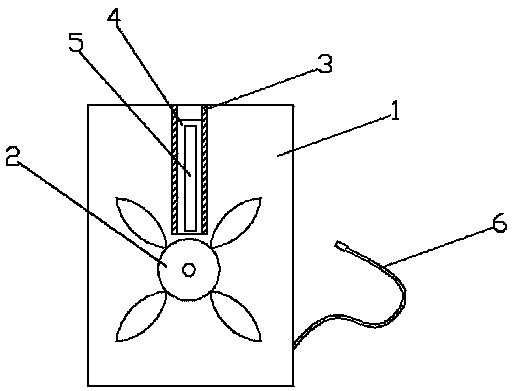 Portable electric fan