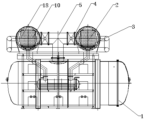 Vacuum freeze dryer