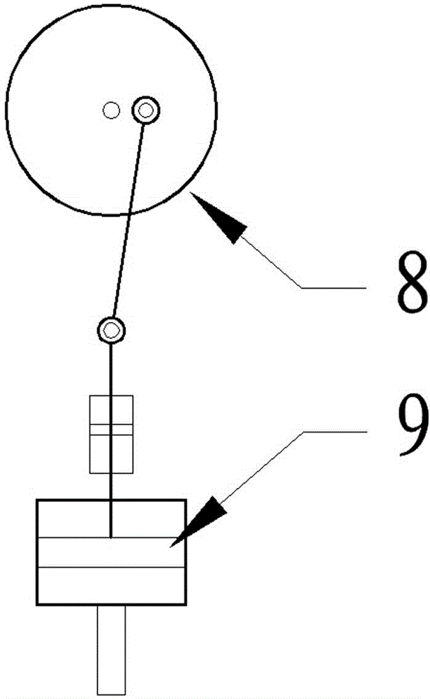 Device for vibration recovery for saline water after condensation crystallization