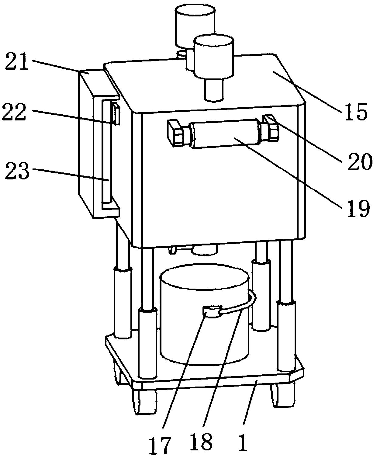 Hemodialysis device for nephrology department