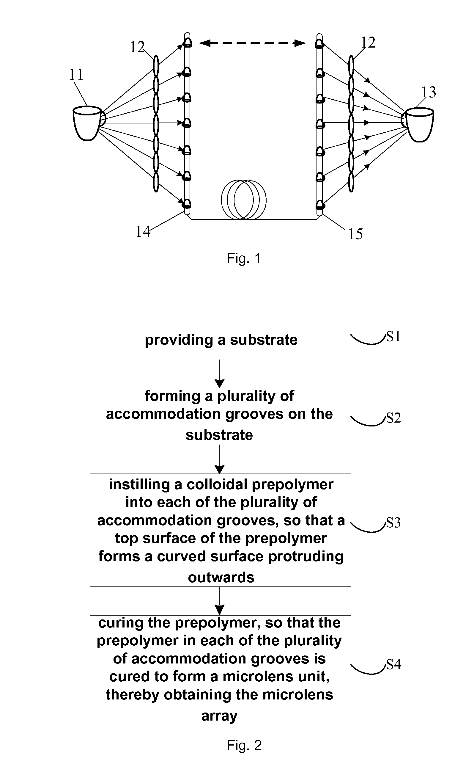 Microlens array, manufacturing method thereof, image acquisition device, and display device