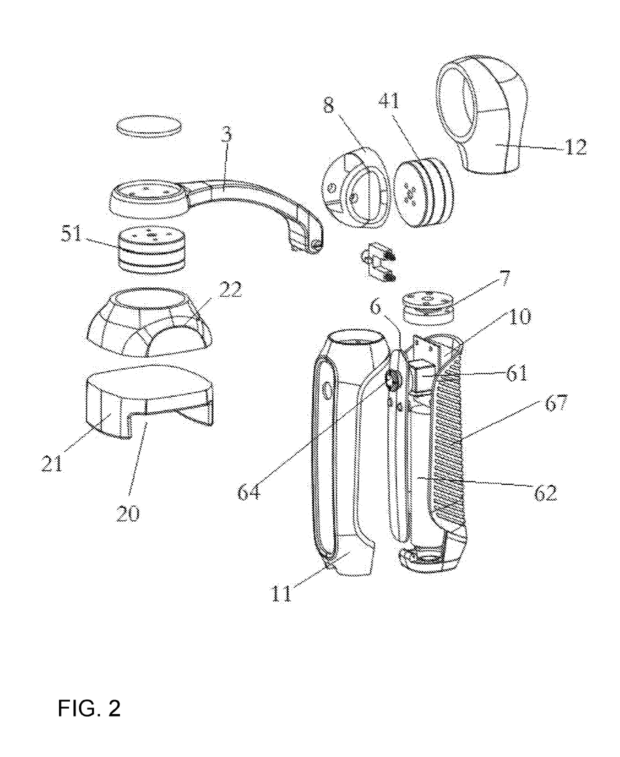 A handheld stabilizer