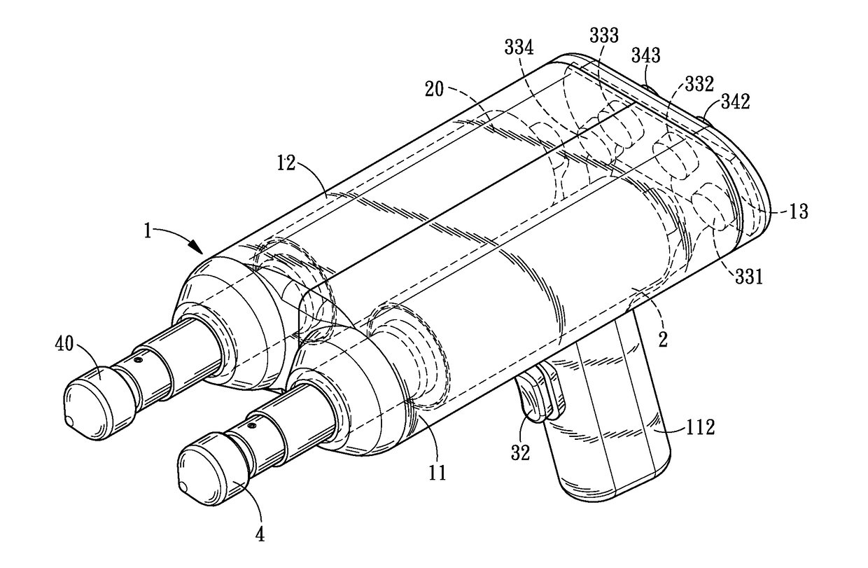 Device for massage