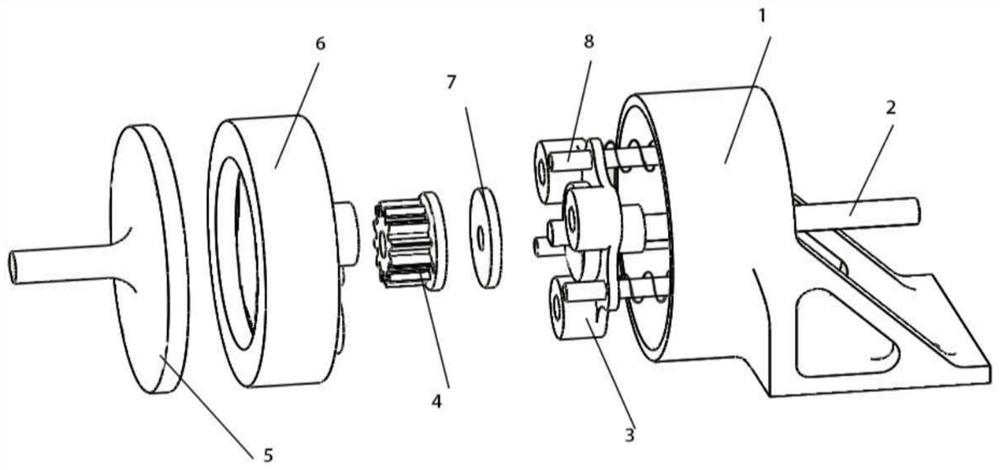 Planetary electromagnetic clutch