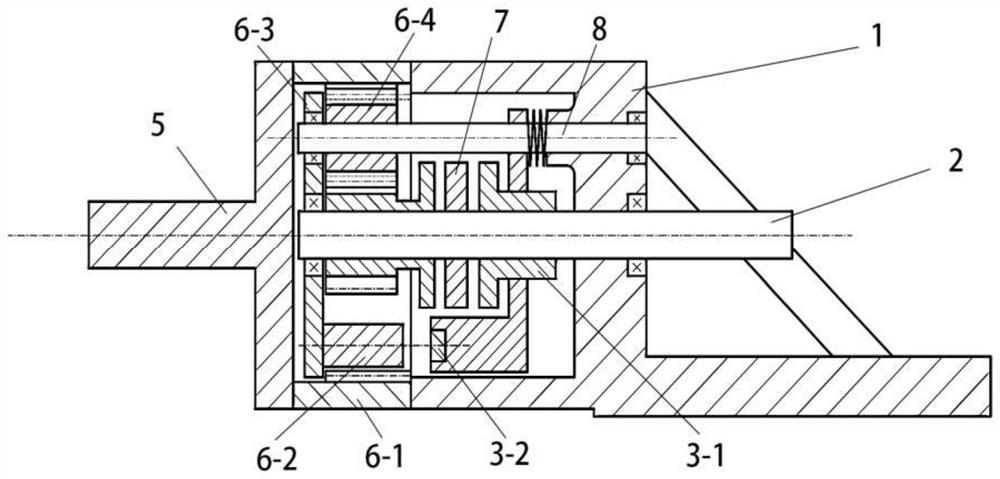 Planetary electromagnetic clutch