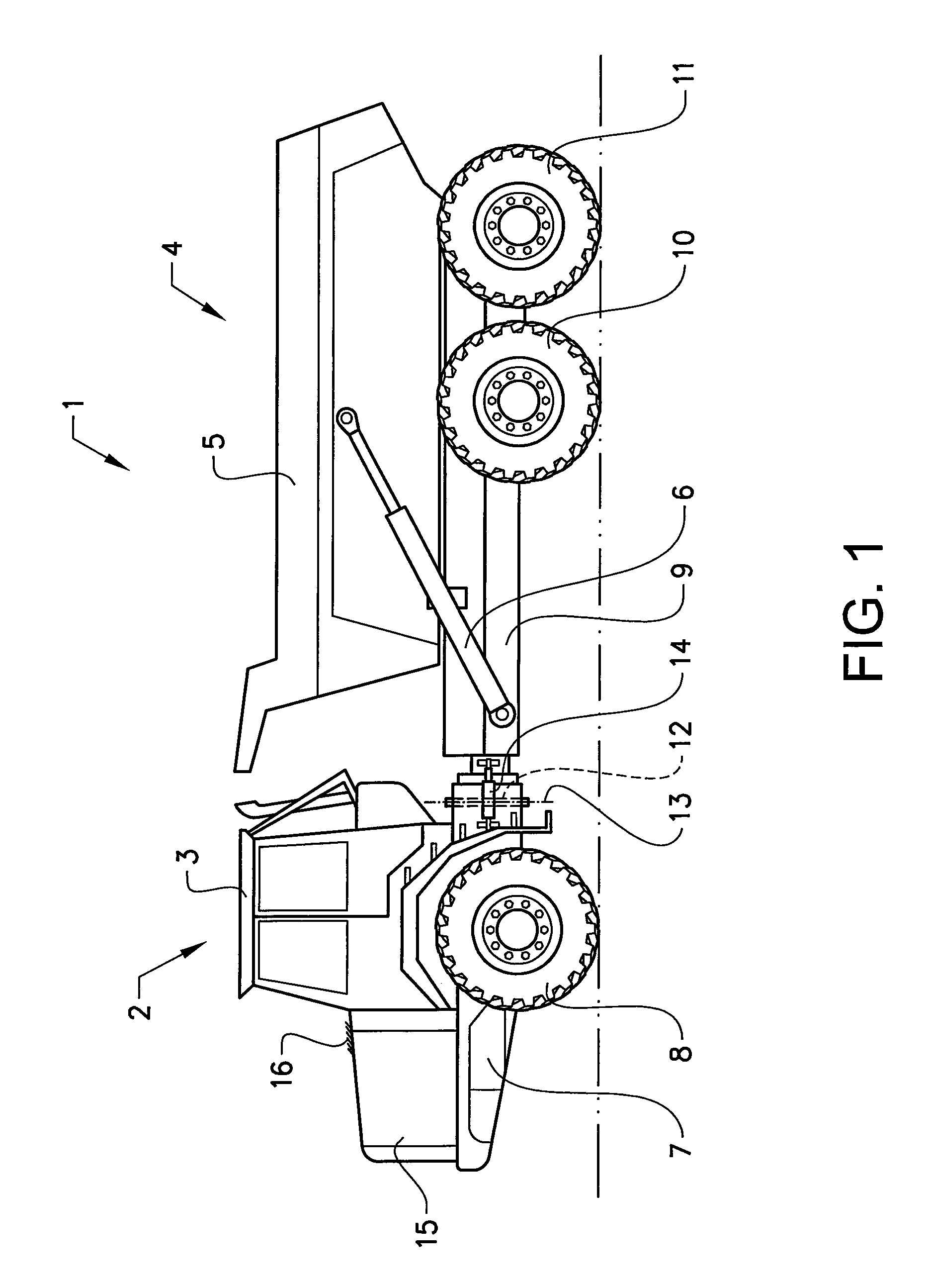 Arrangement and a method for controlling the temperature of air being fed to a vehicle engine