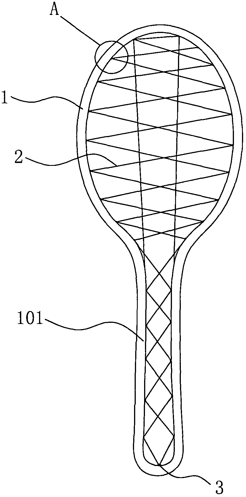 Medical racket and manufacturing method thereof