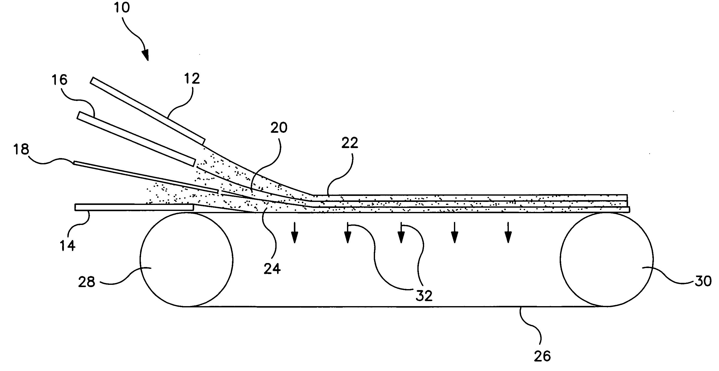 Treated tissue products having increased strength