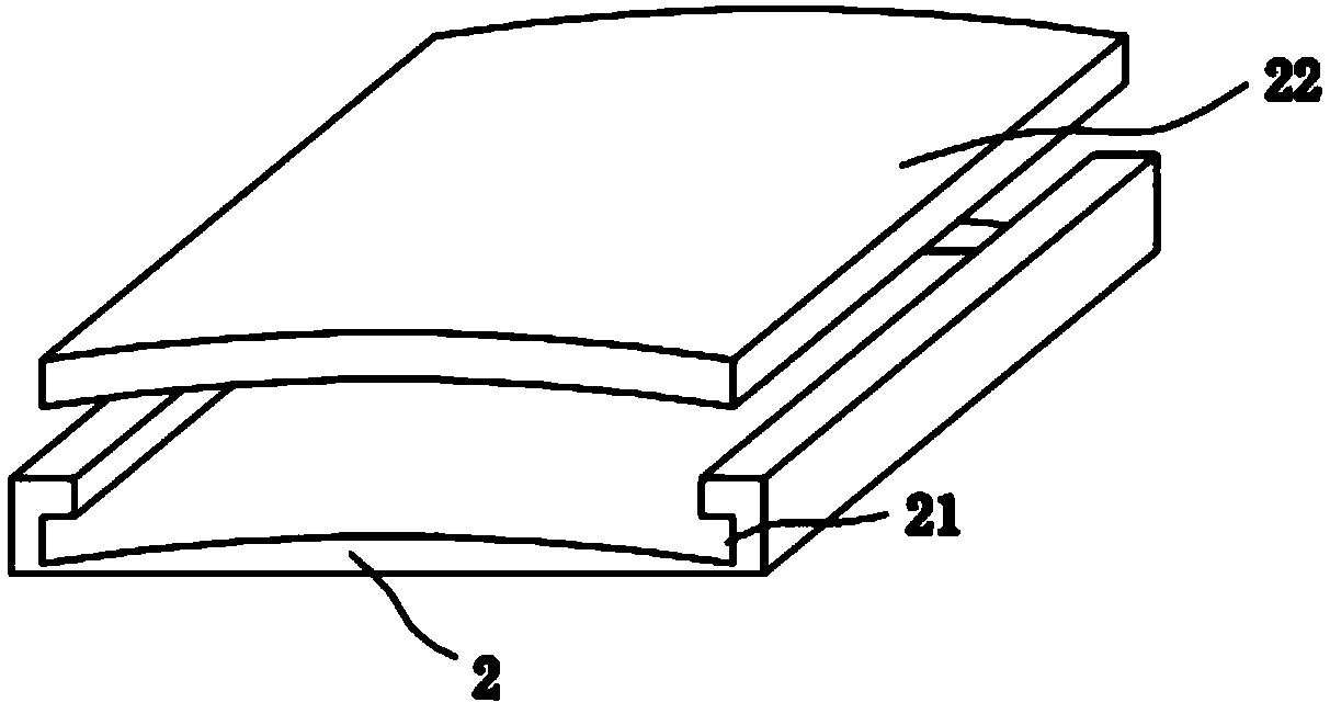 Moisture resistance testing device of water-based woodenware paint