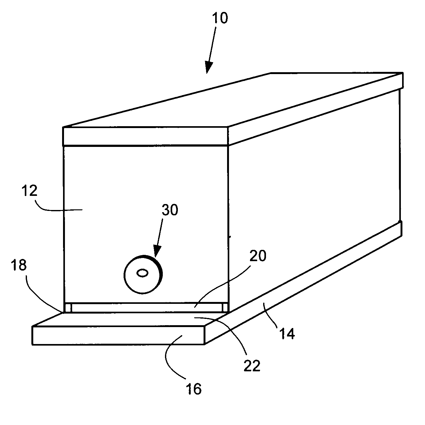 Acoustic sensor for beehive monitoring