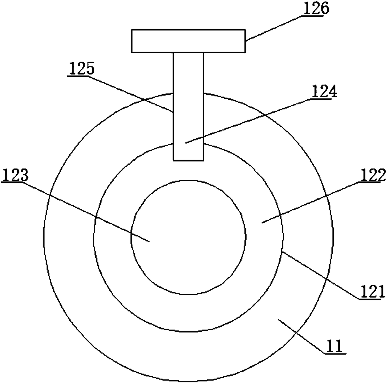 Laboratory wastewater treatment device