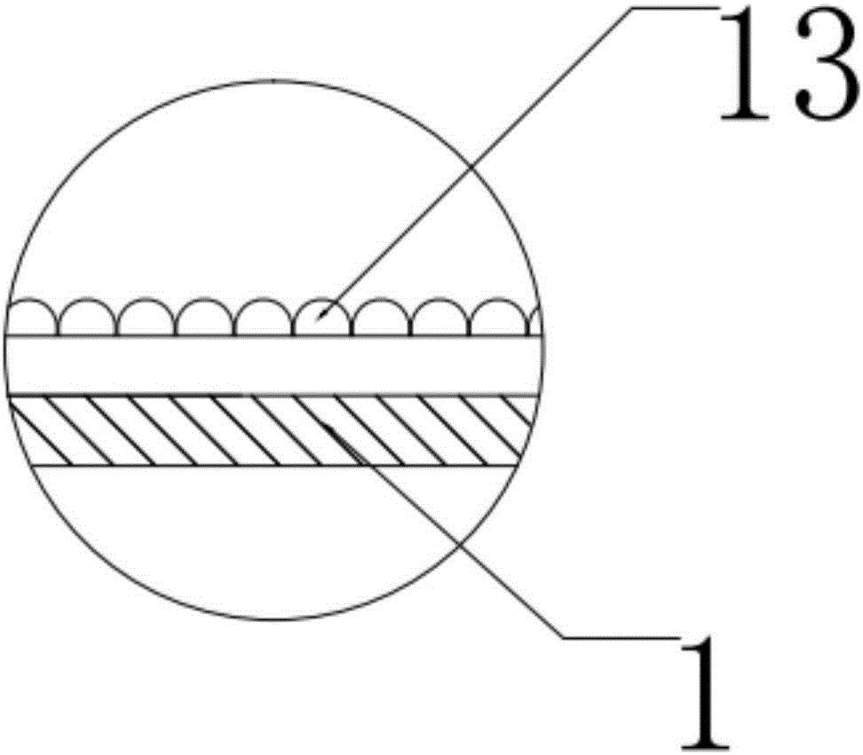 Roller pelletizer for producing controlled-release compound fertilizer with ammonia-acid method