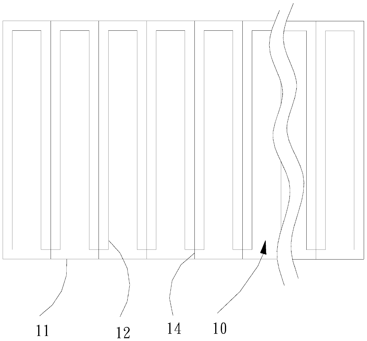 Electric heating system for concrete curing