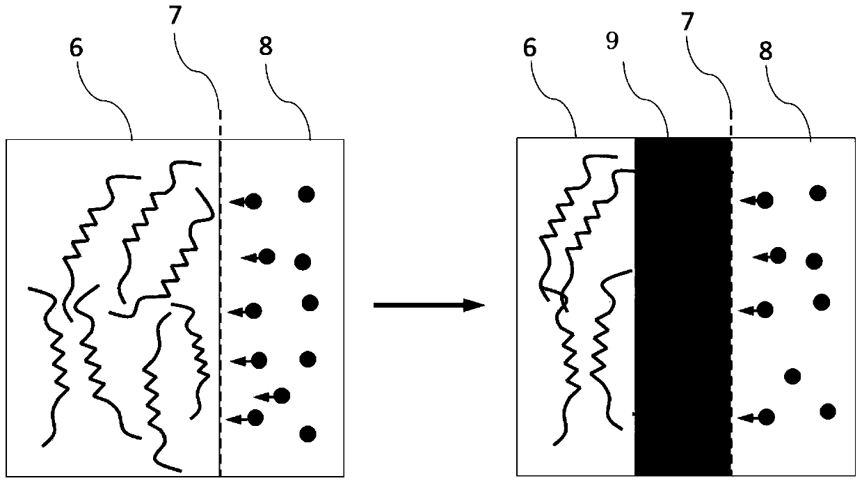 A kind of multi-layer hydrogel with hollow tube structure and its preparation method and application