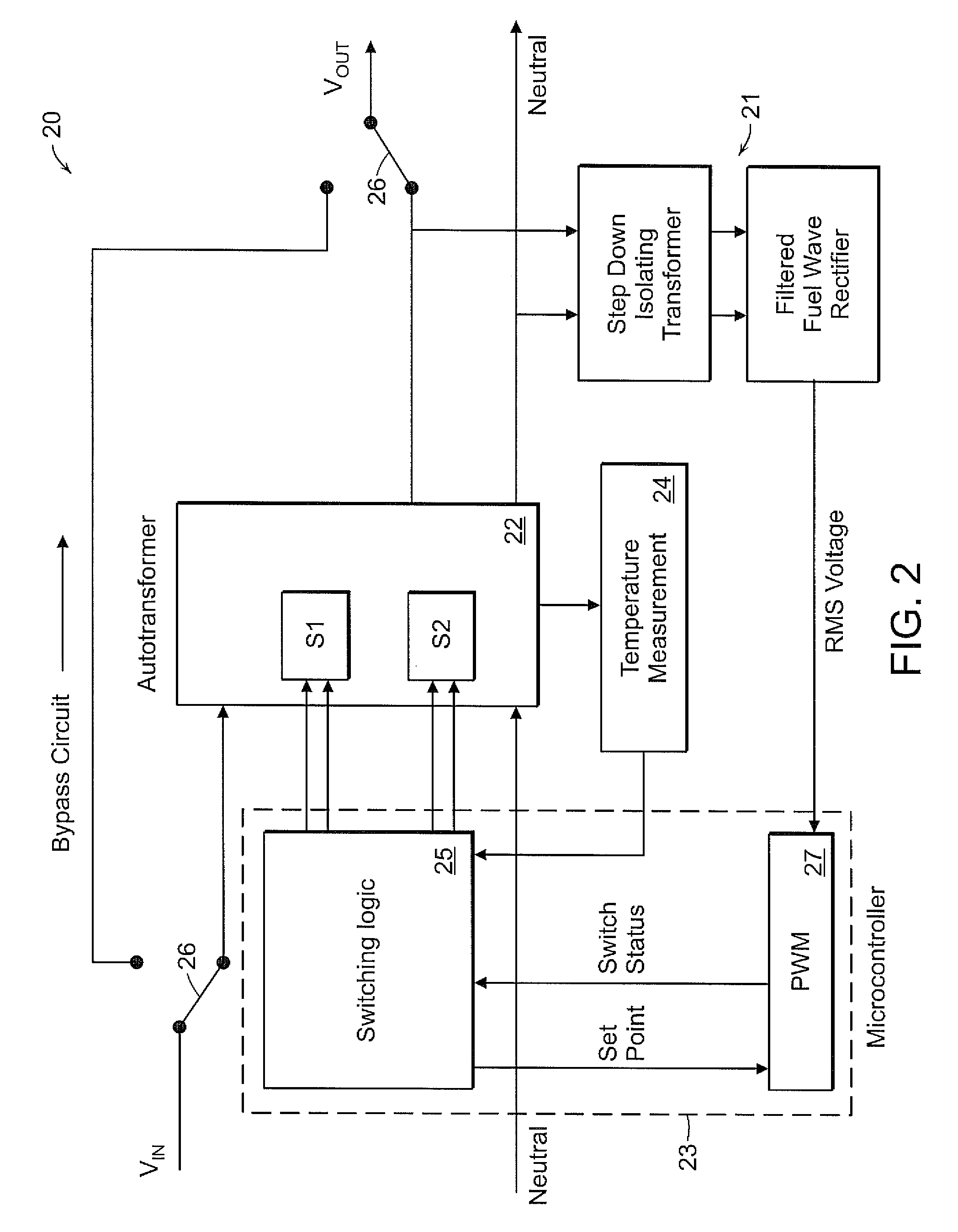 Voltage regulation device