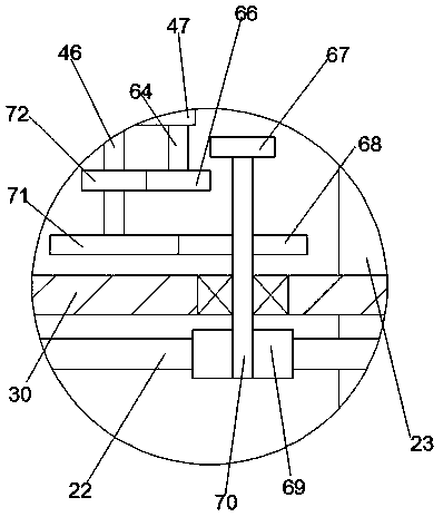 Automatic spraying device for long corridor wall