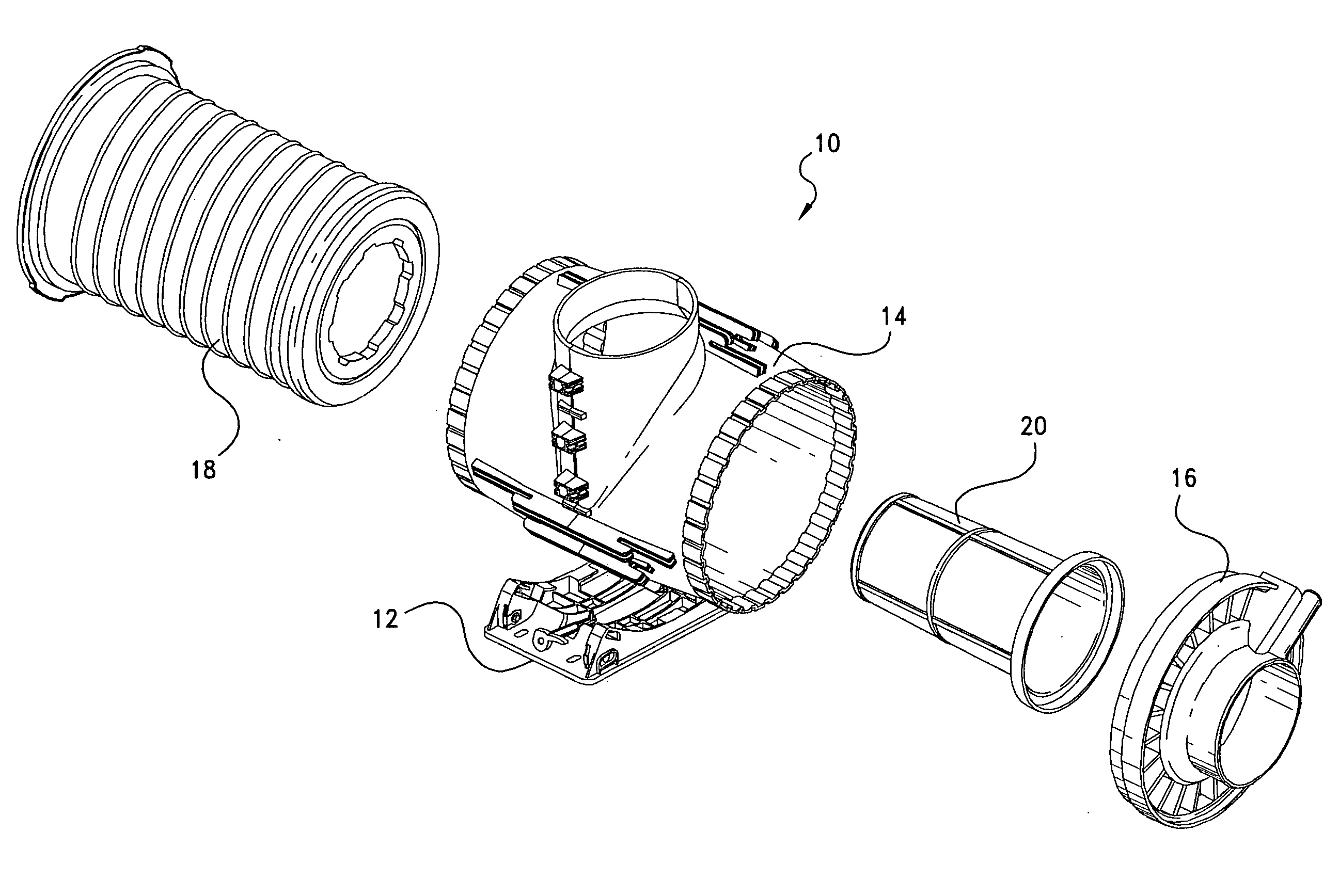 Air filter assembly system and method