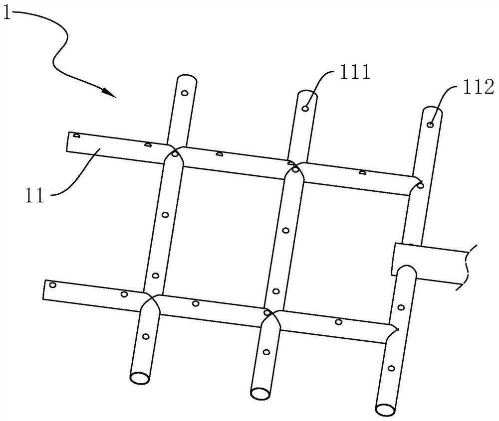 A rainwater collection and reuse system for urban green squares