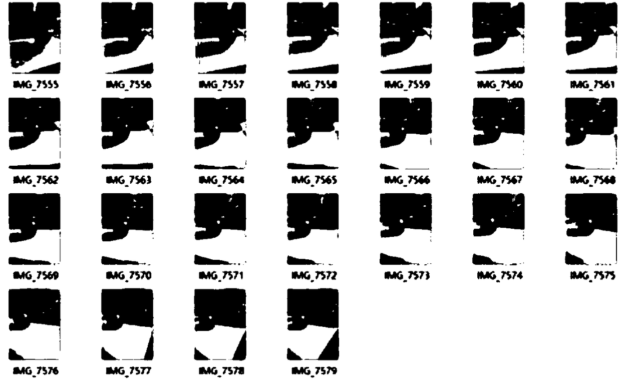 Scattered image based crop fruit three-dimensional point cloud extracting system