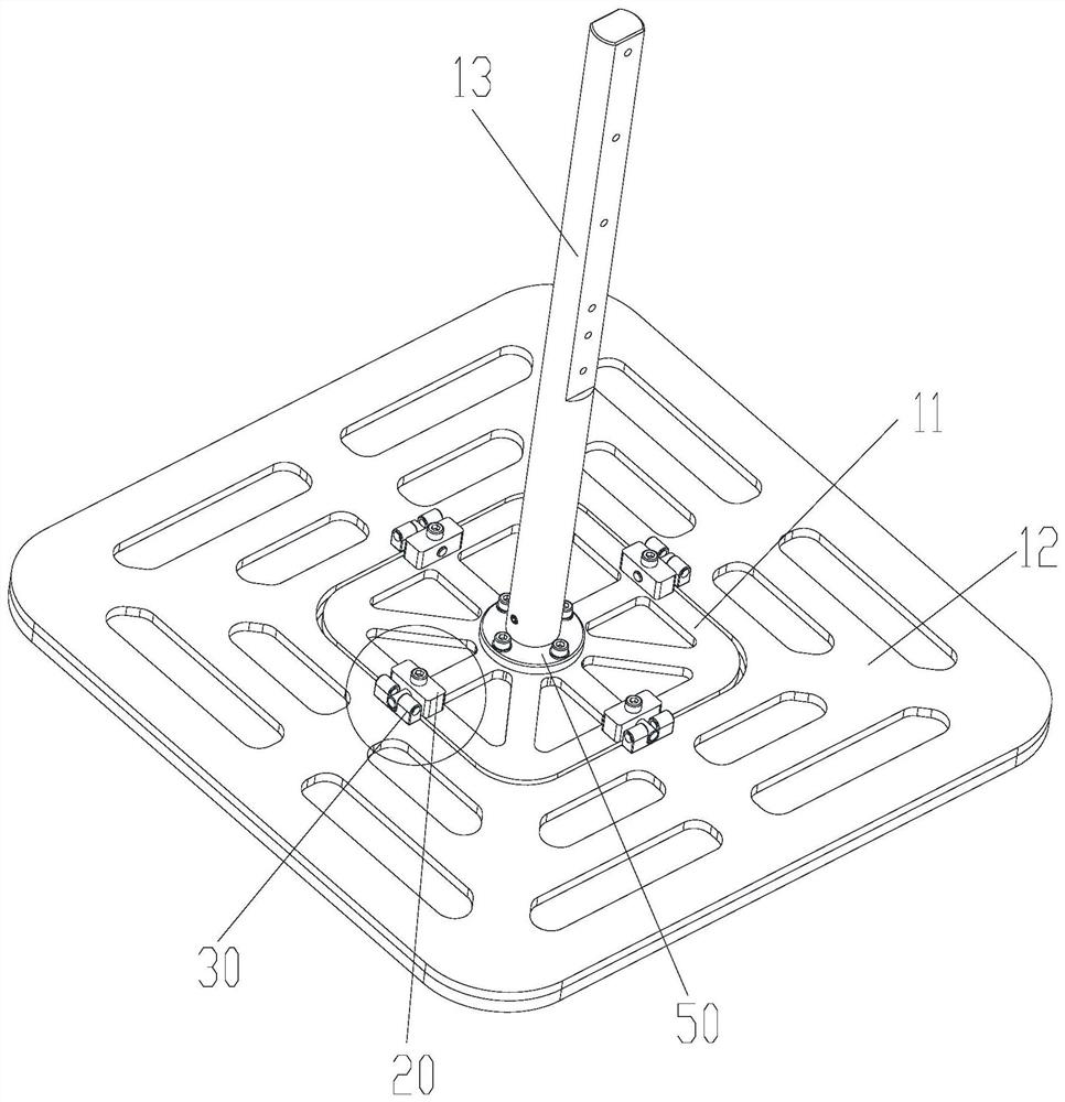 Material pressing device and edge sewing machine with same