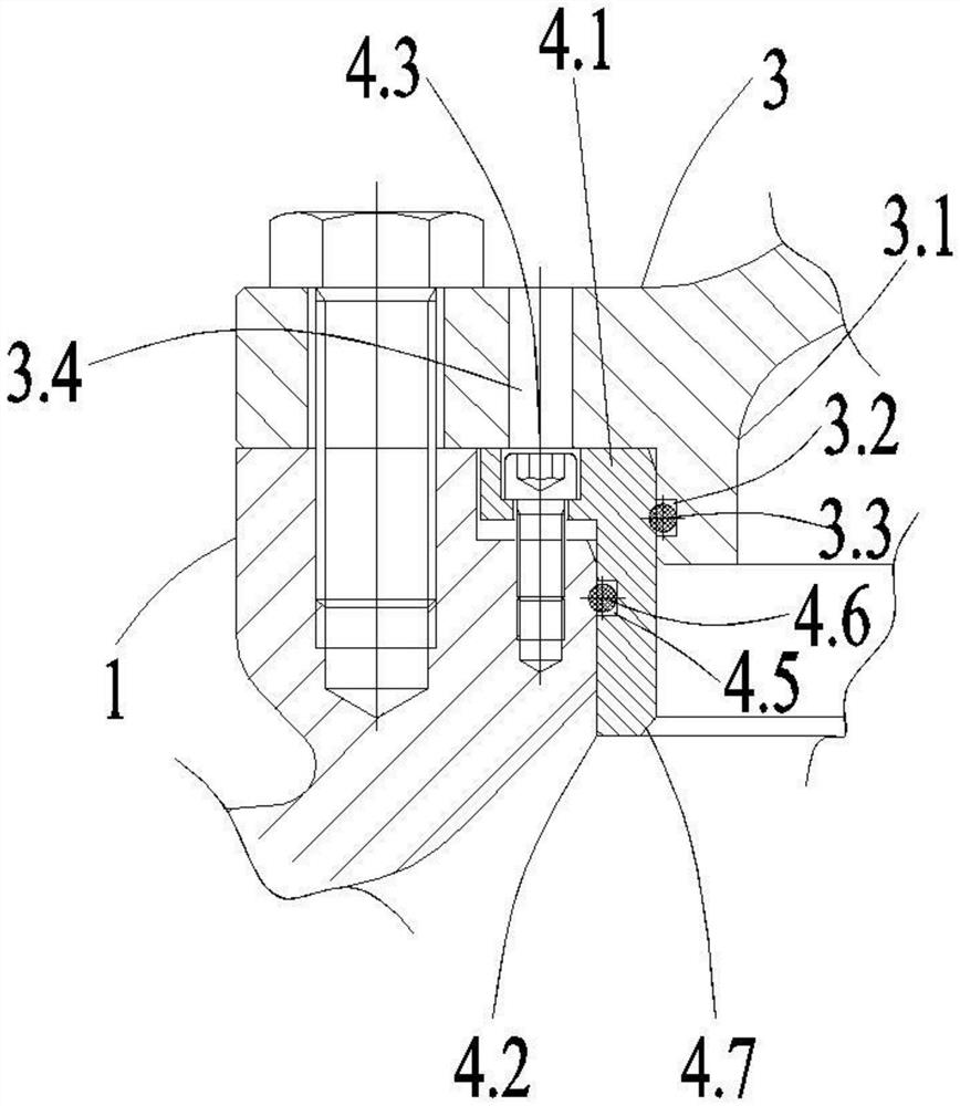 Semi-ball valve capable of being overhauled without cutting off water and overhauling method