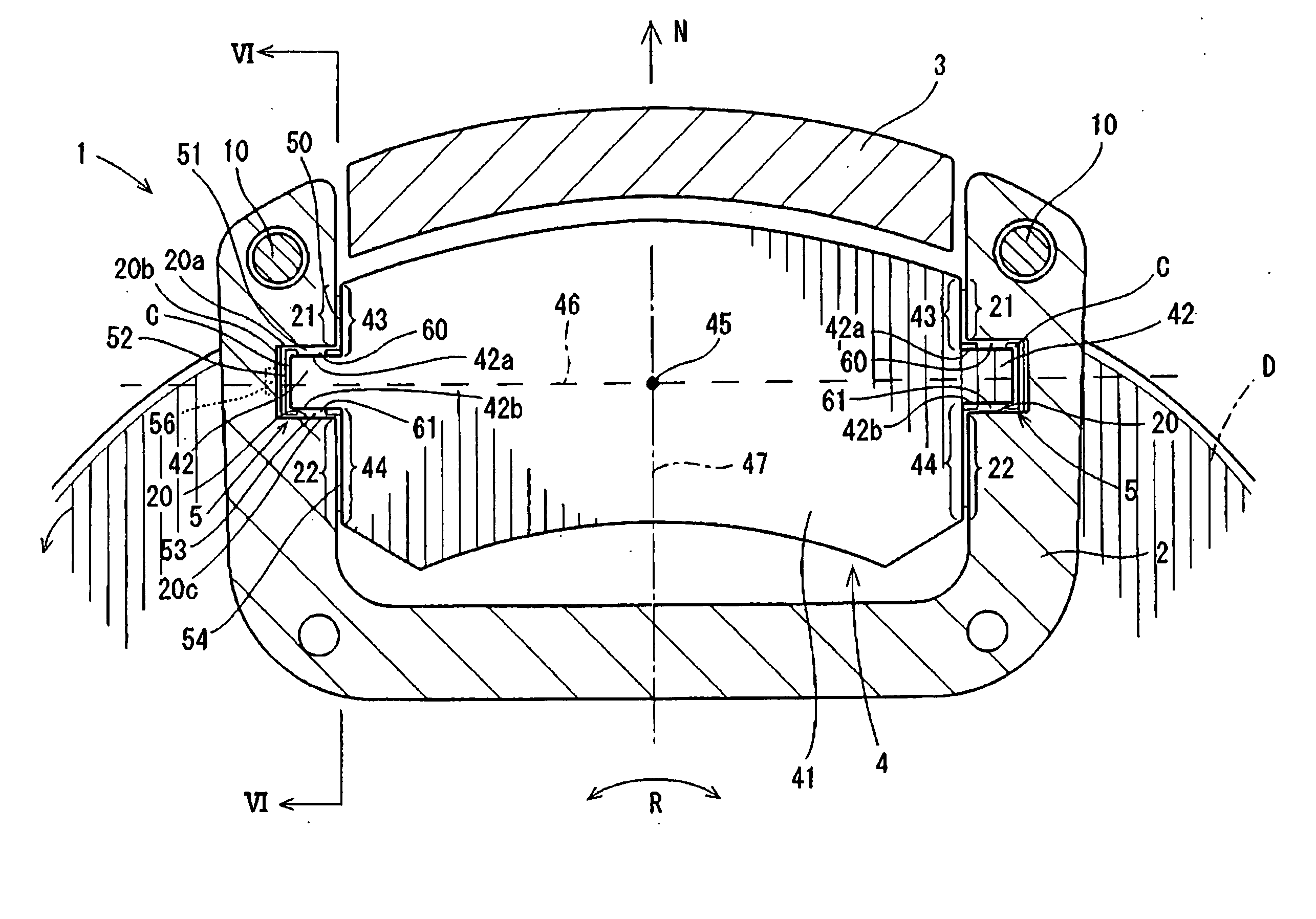 Disk brake devices