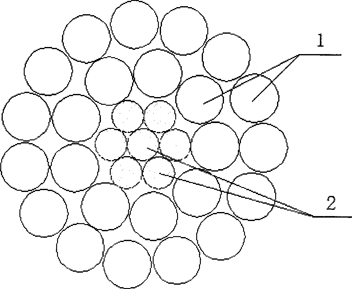 High conductivity, high intensity and heat resisting aluminum alloy conducting wire and method for producing the same and conducting wire