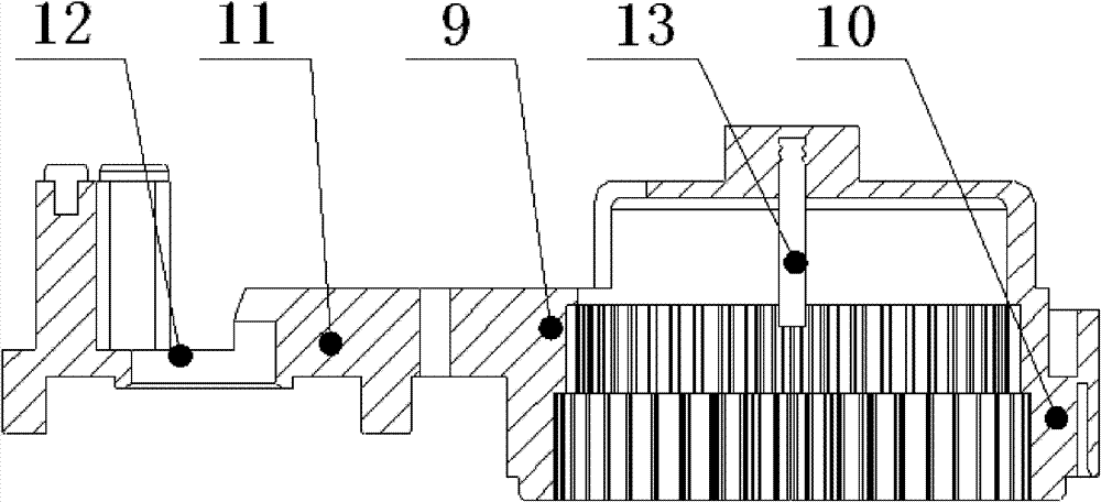 Electronic parking executor applied to motor vehicle brake system