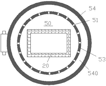 A medical ozone disinfection cabinet device capable of dissipating heat and equipped with an airflow heater