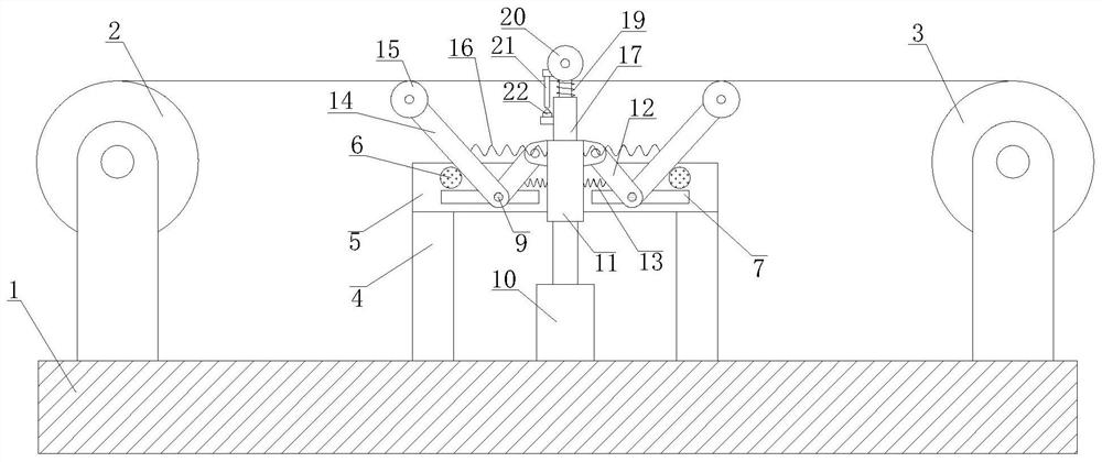 An anti-slack device for cable transmission