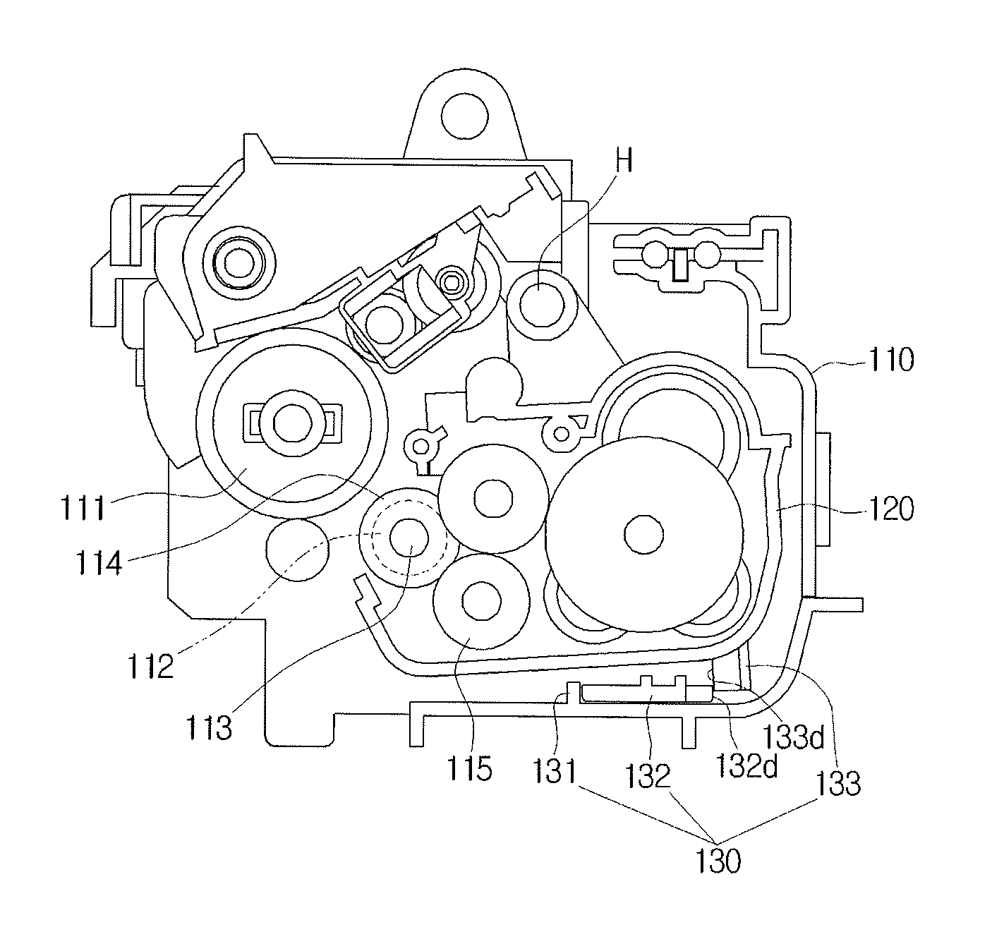 Developing cartridge, image forming apparatus, and method of mounting/demounting developing cartridge to/from image forming apparatus