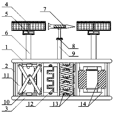 A bridge anti-collision system based on multiple protective devices