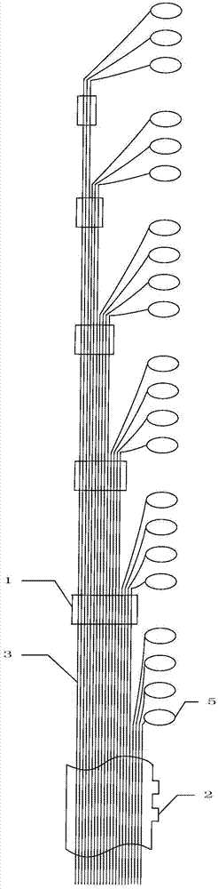 Pre-bent type artificial cochlea electrode