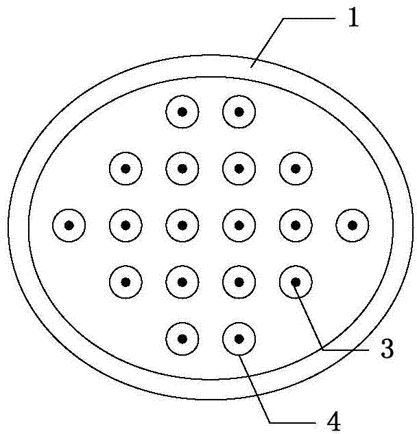 Pre-bent type artificial cochlea electrode