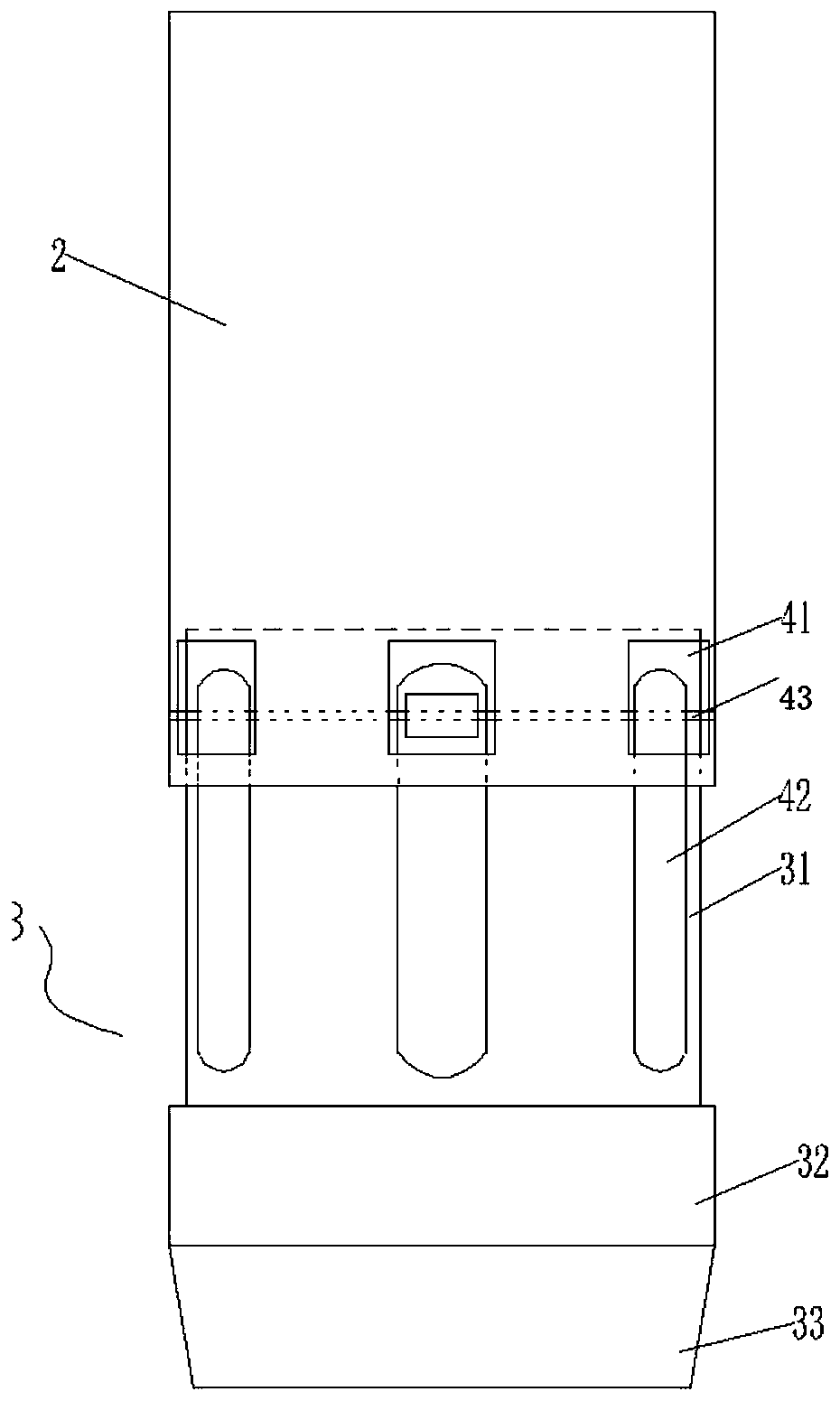 Telescopic drill bit for collecting columnar soil samples and soil collection method