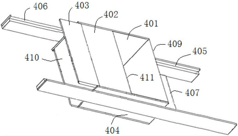 Automatic forming device for producing baking-free bricks