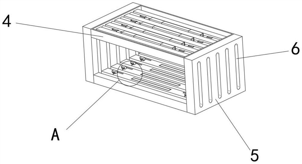 Bus duct with fireproof function