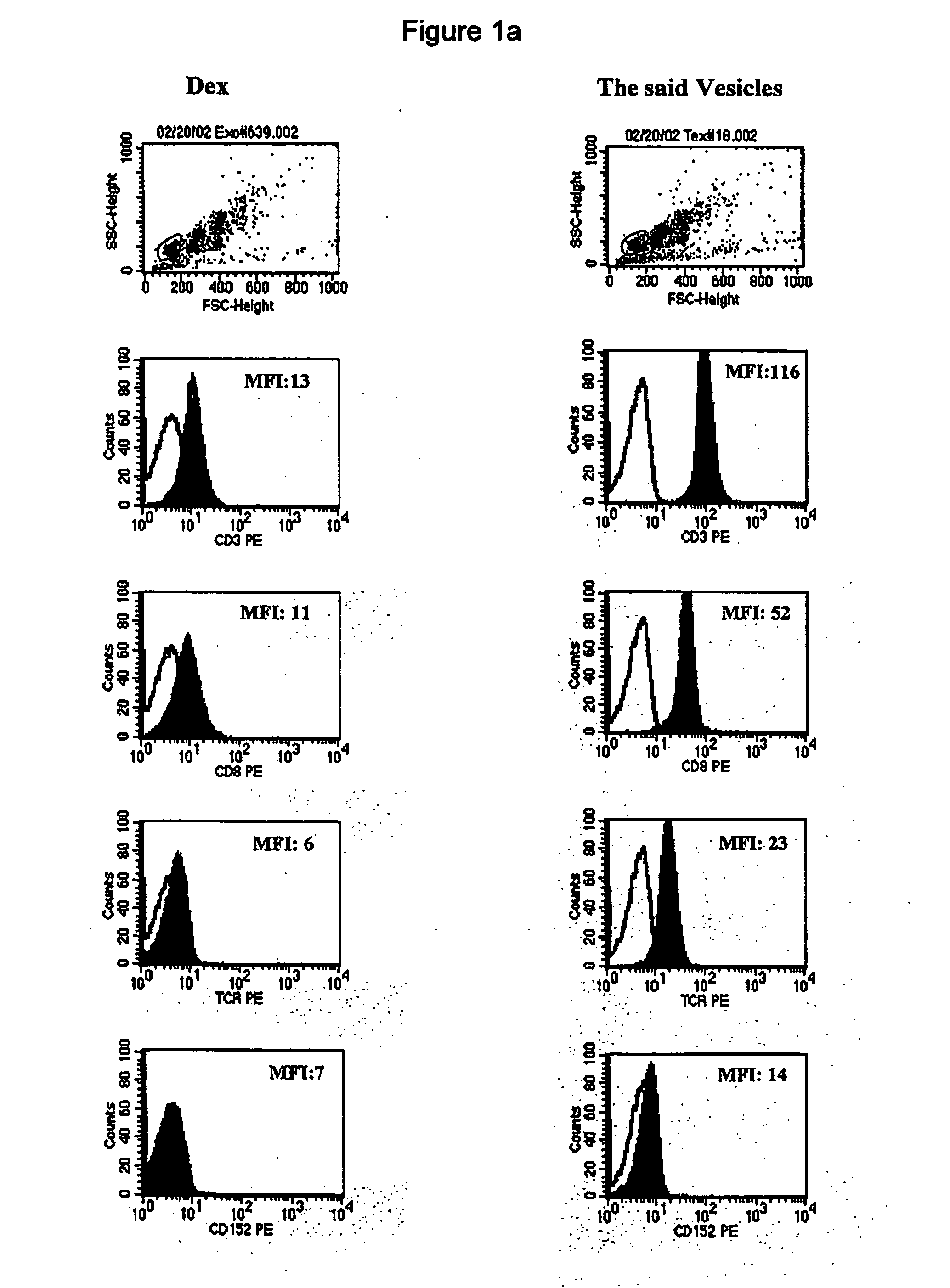 Vesiles derived from t cells, production and uses