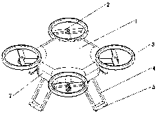 Multi-unmanned aerial vehicle airport airspace control method, system and device