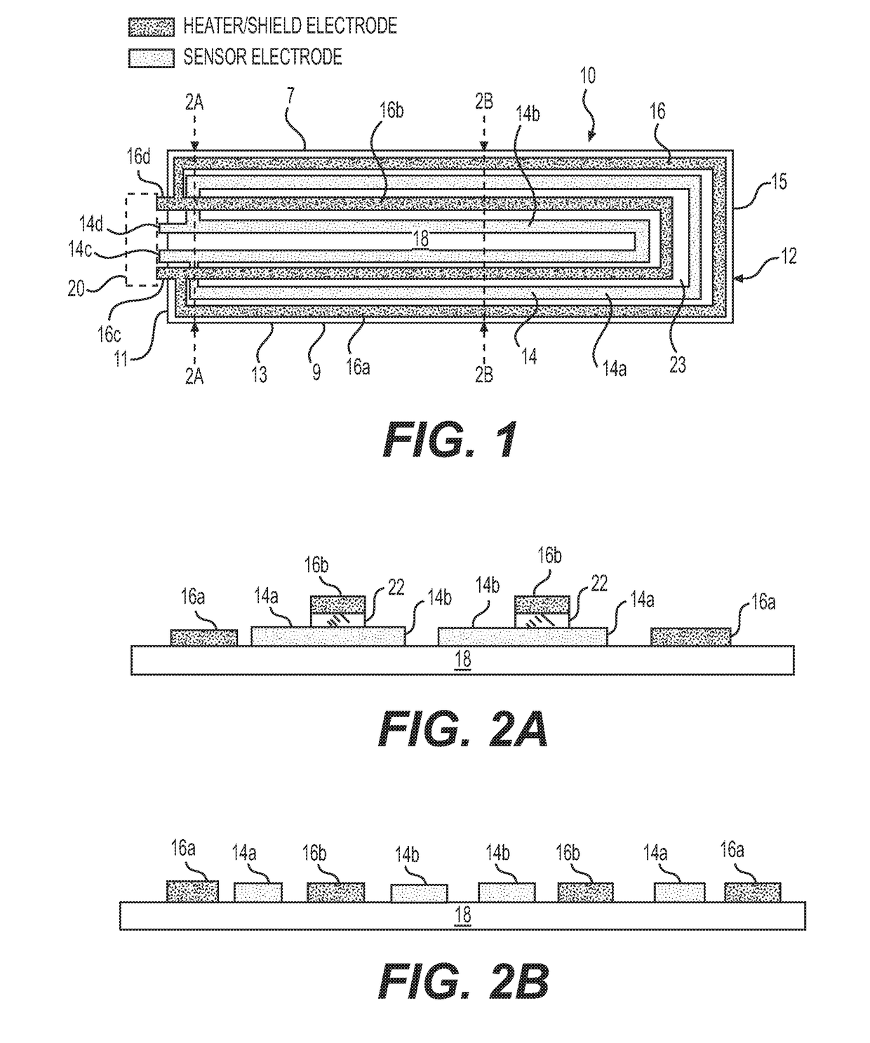 Sensor mat providing shielding and heating