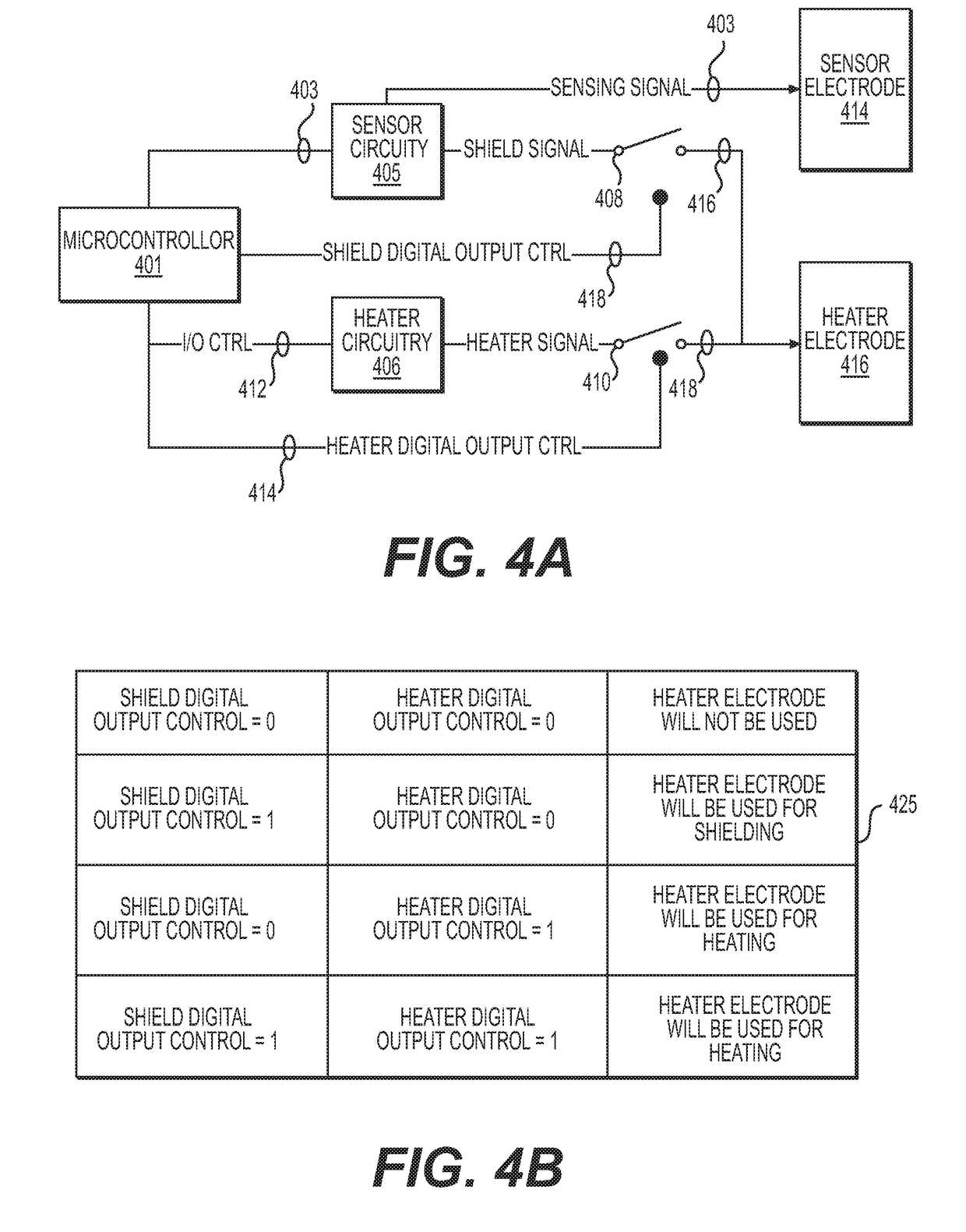 Sensor mat providing shielding and heating