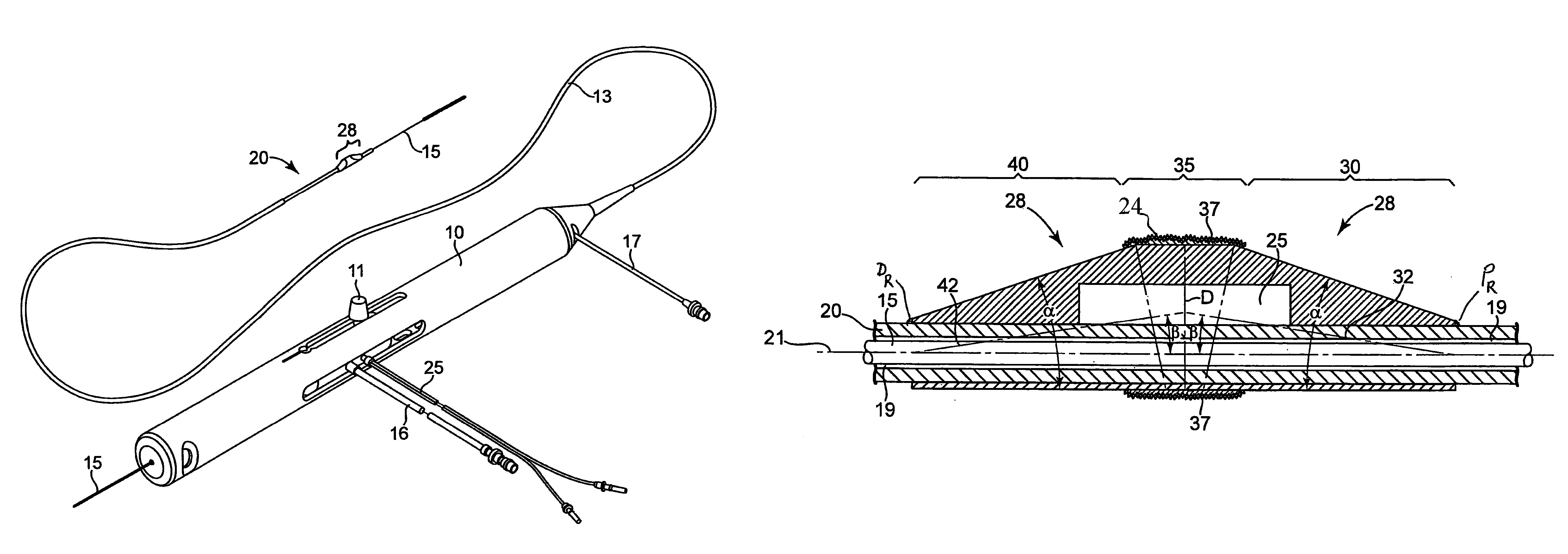 Eccentric abrading and cutting head for high-speed rotational atherectomy devices