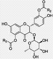 Astilbin derivative and preparation method thereof