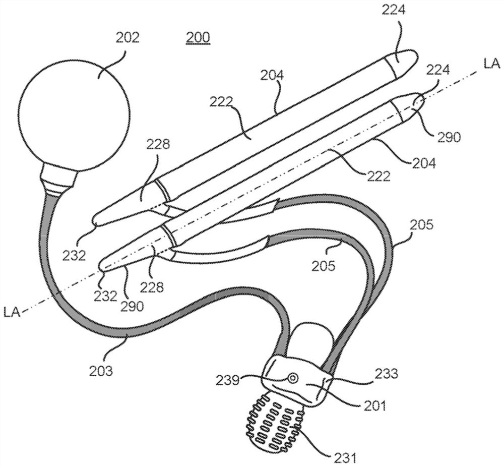 Inflatable penile prosthesis with valves for increasing flow efficiency